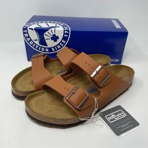 Birkenstock Arizona BS Ginger Brown Soft Footbed Sandals NWT Size 42 (Men’s 9)